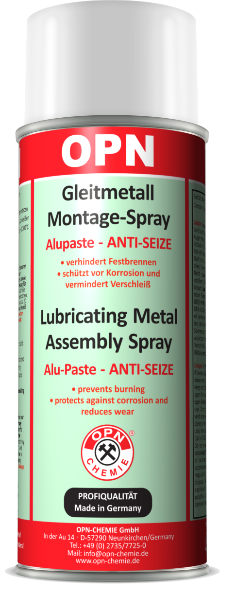 OPN-Lubricating Metal Assembly Spray Alu-Paste- ANTI-SEIZE - OPN